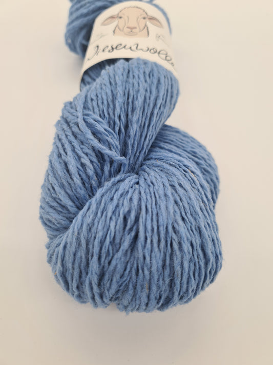Wiesenwolle DK, himmelblau