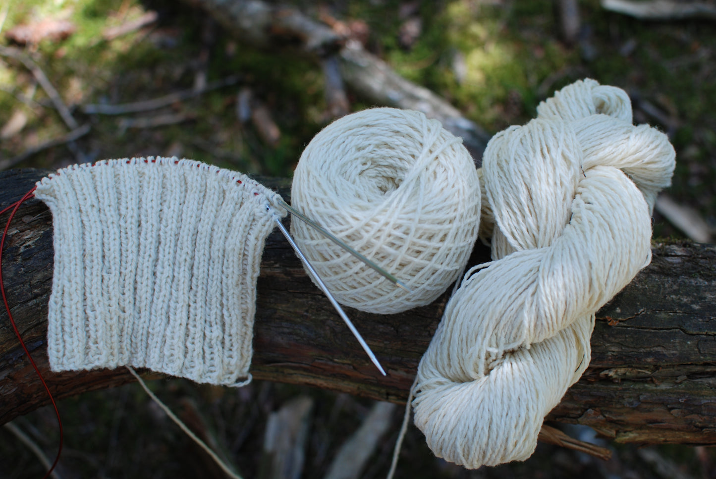 Wiesenwolle DK, rohweiß