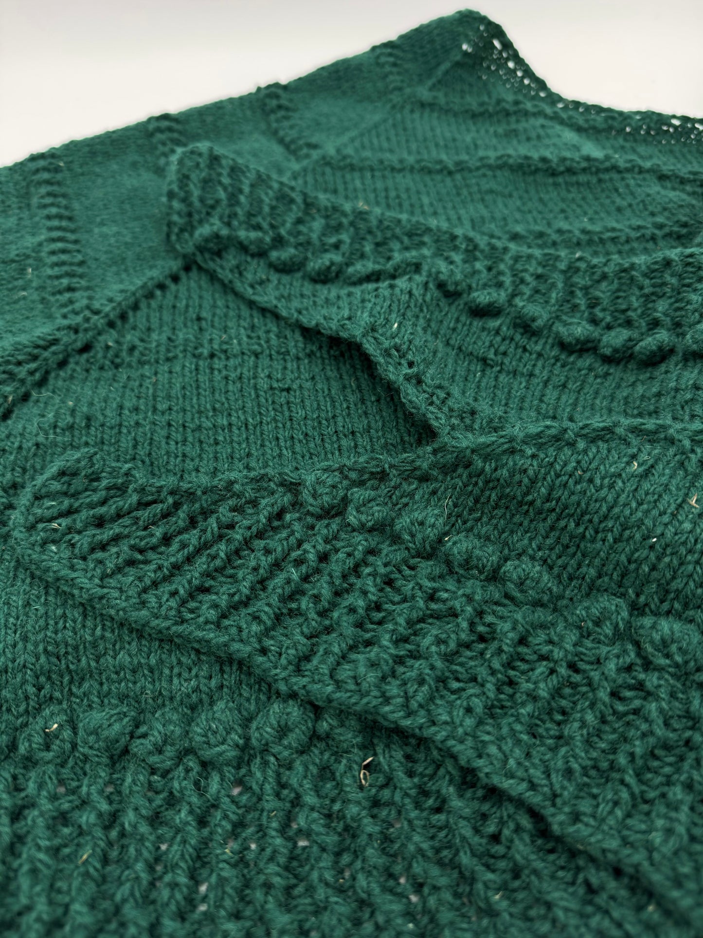 Wiesenwolle DK, tannengrün