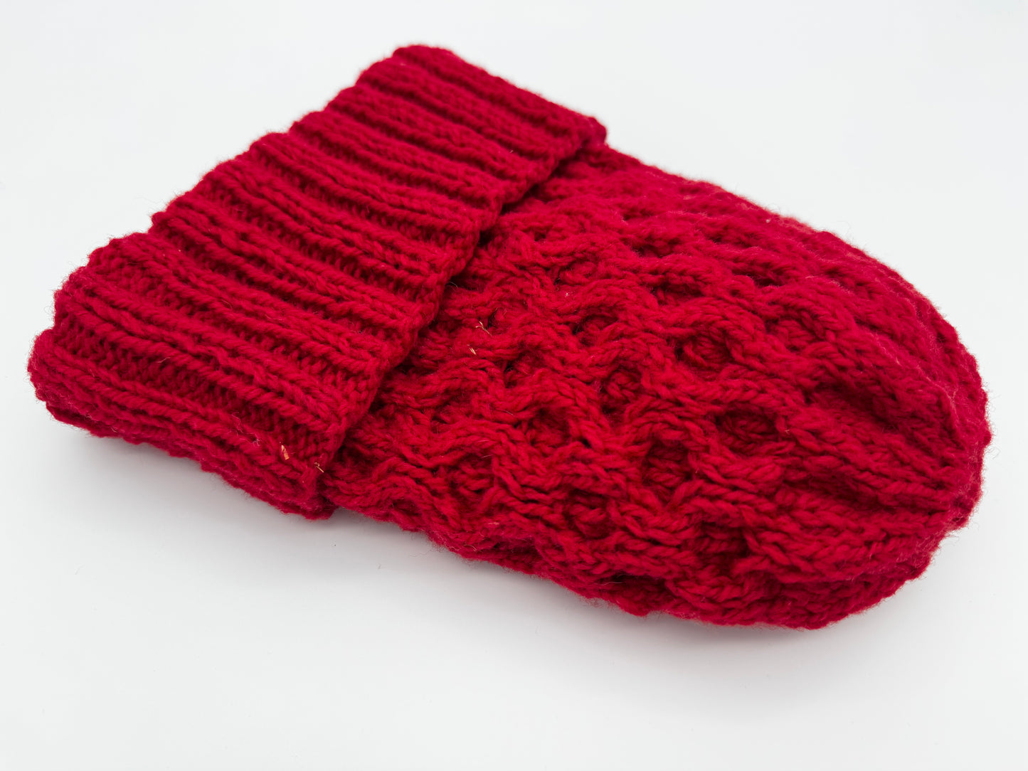 Wiesenwolle DK, knallrot