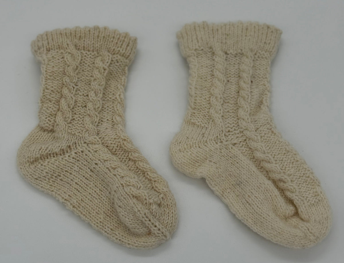 Wiesenwolle Sockengarn pur
