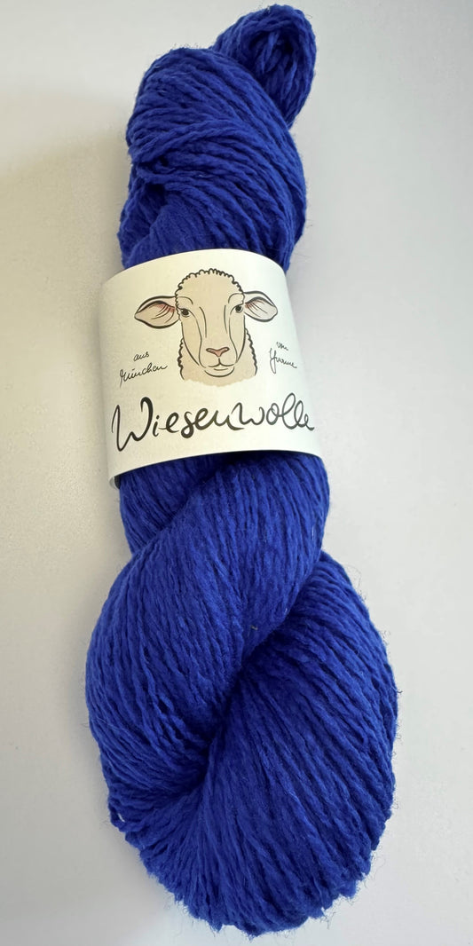 Wiesenwolle DK, königsblau