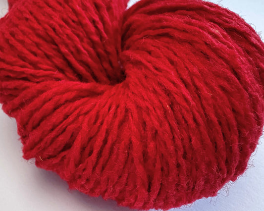 Wiesenwolle DK, knallrot