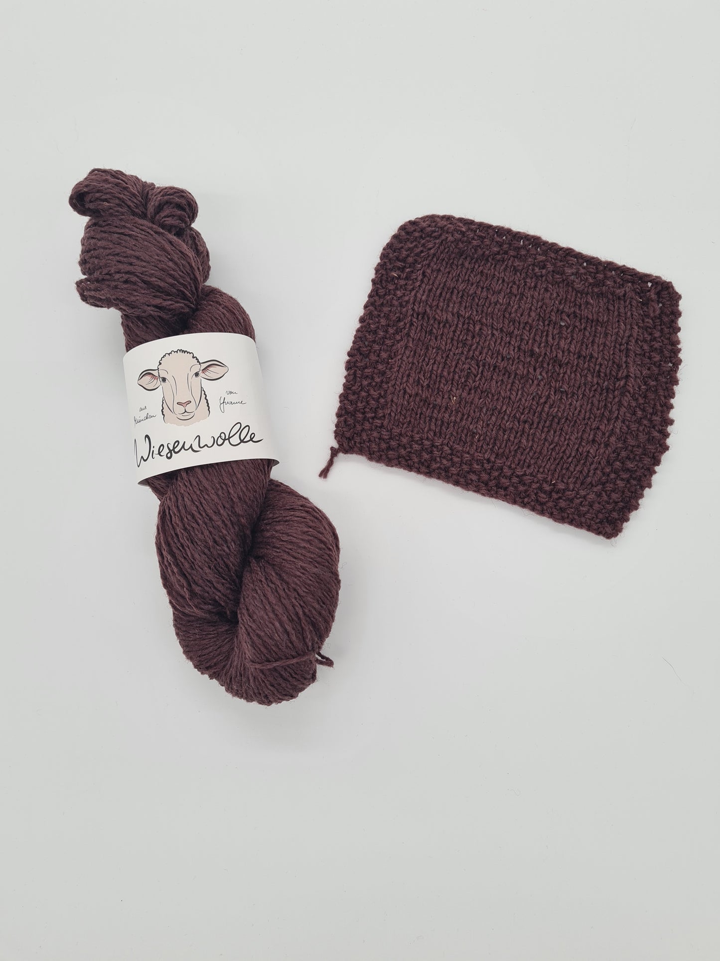 Wiesenwolle DK, schokobraun