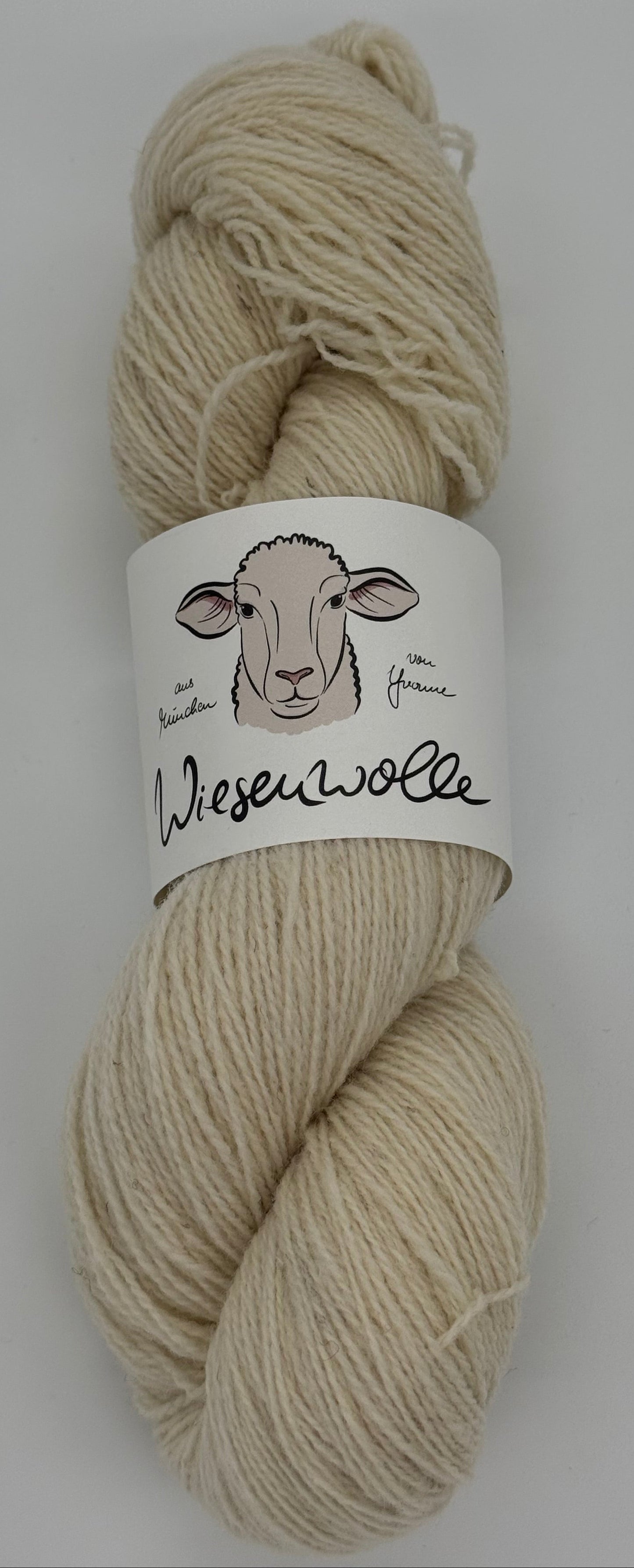 Wiesenwolle Sockengarn pur