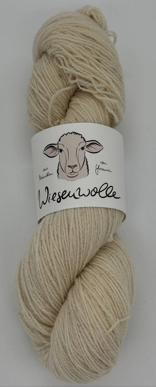 Wiesenwolle Sockengarn pur