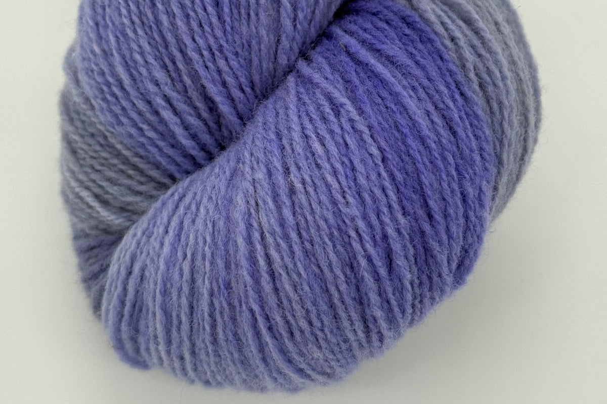 Wiesenwolle Sockengarn graublau